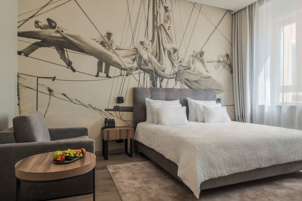 Superior Double Room, 1 King Bed with Sofa bed, Partial Sea View