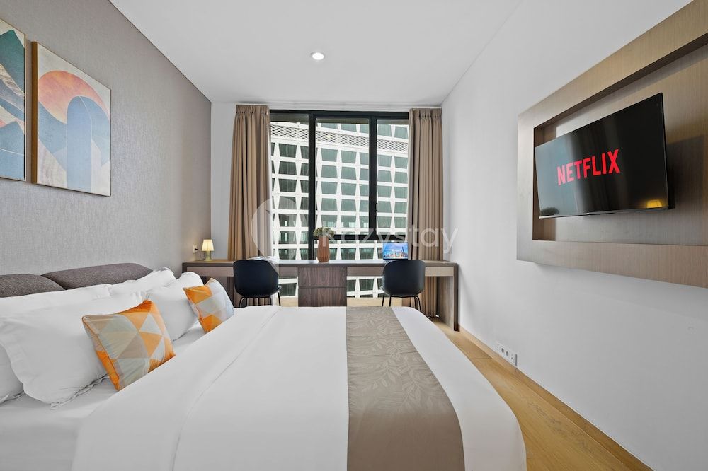 Apartment, 2 Bedrooms, City View