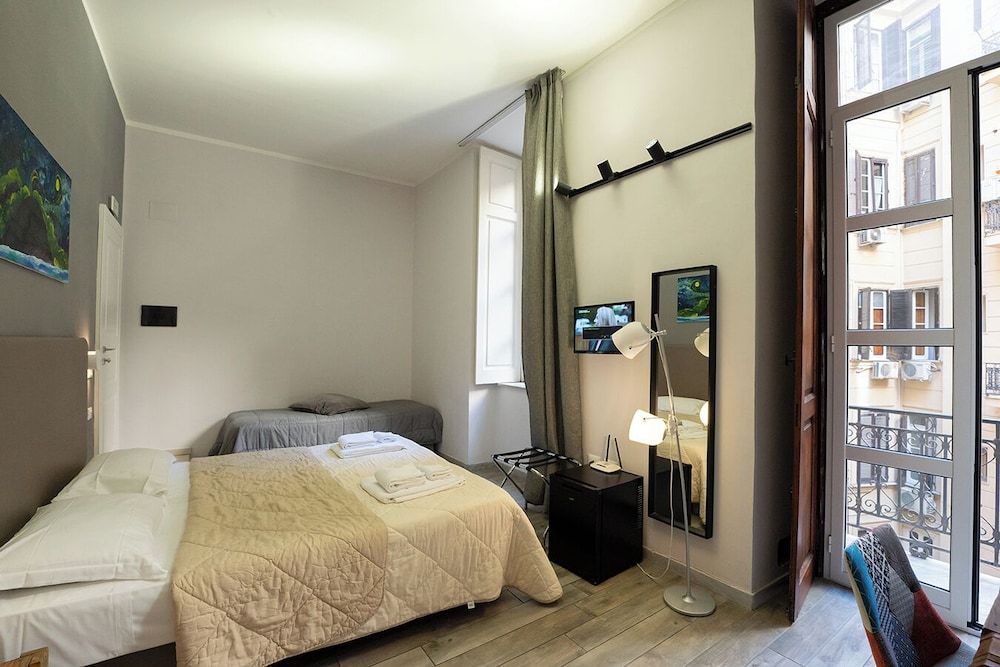 Standard Quadruple Room, Balcony, Annex Building (Pzza Bovio)