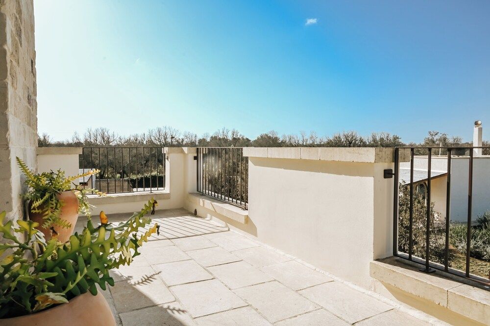 masseria casina fiocca Deluxe Quadruple Room, Balcony, Garden View 8