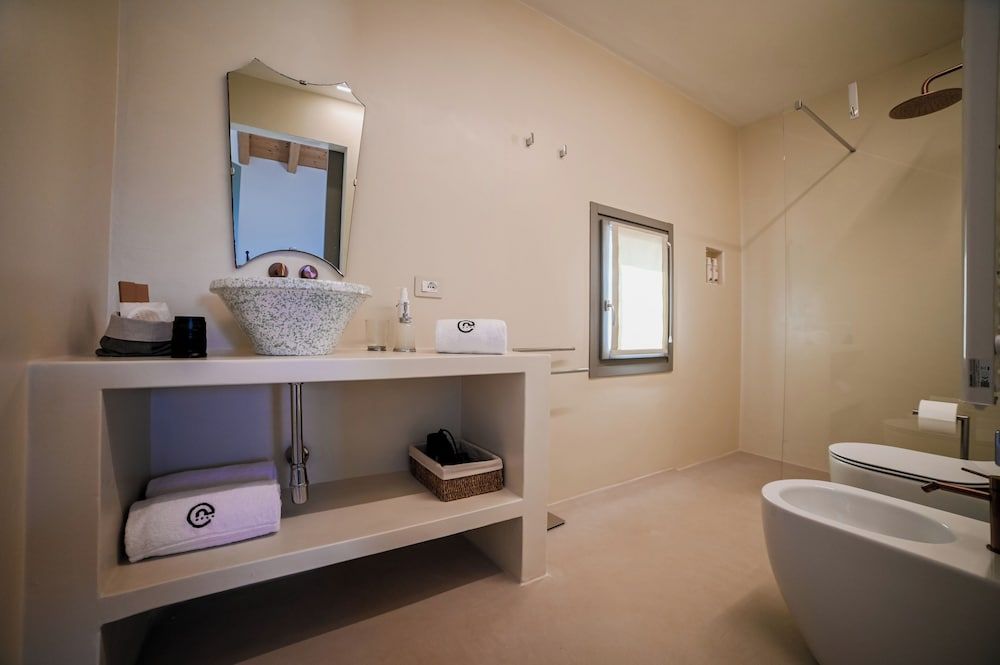 masseria casina fiocca Deluxe Quadruple Room, Balcony, Garden View 13