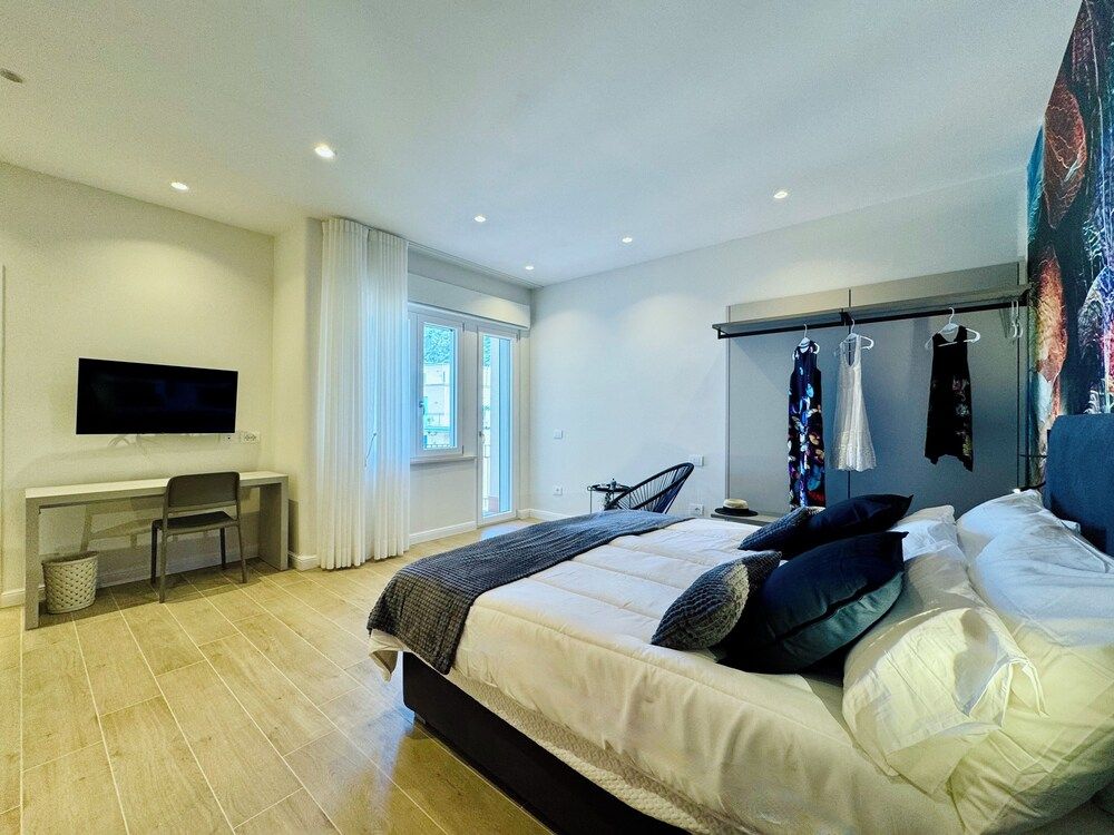 Double or Twin Room, Balcony, Partial Sea View