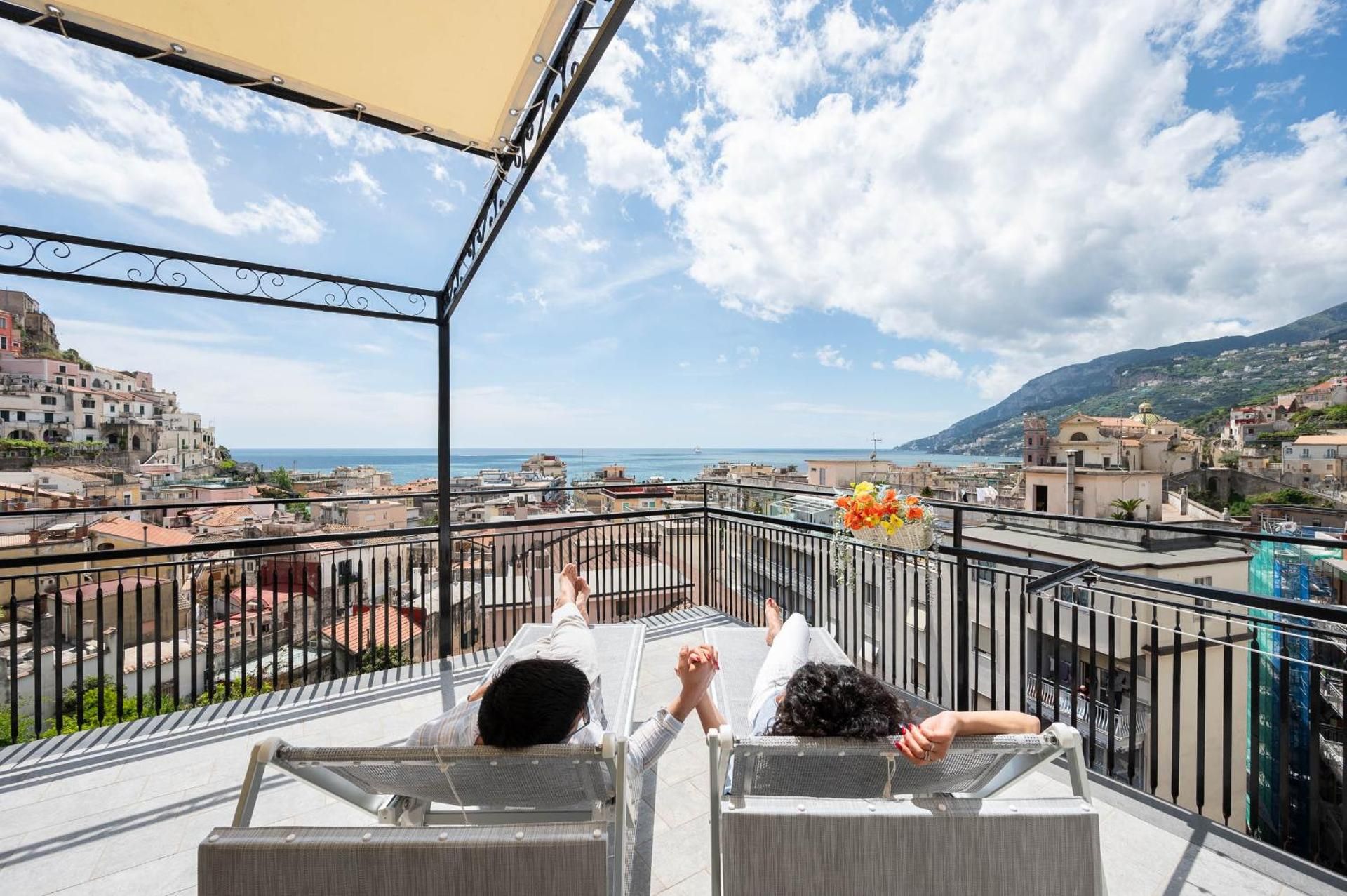Double Room with Terrace and Sea View  