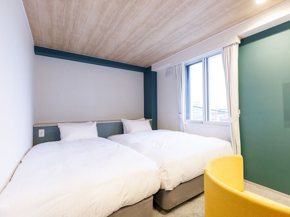 Tabist MENTEL Kitami Hollywood Twin Room, Non Smoking 3