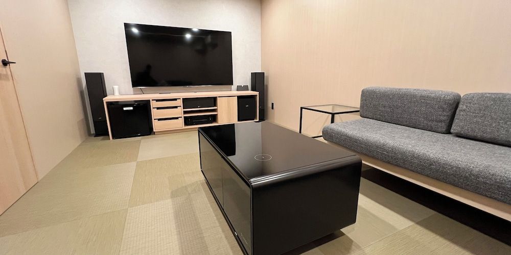 [RANSHITSU] Japanese-style room with private sauna and theater room Non Smoking