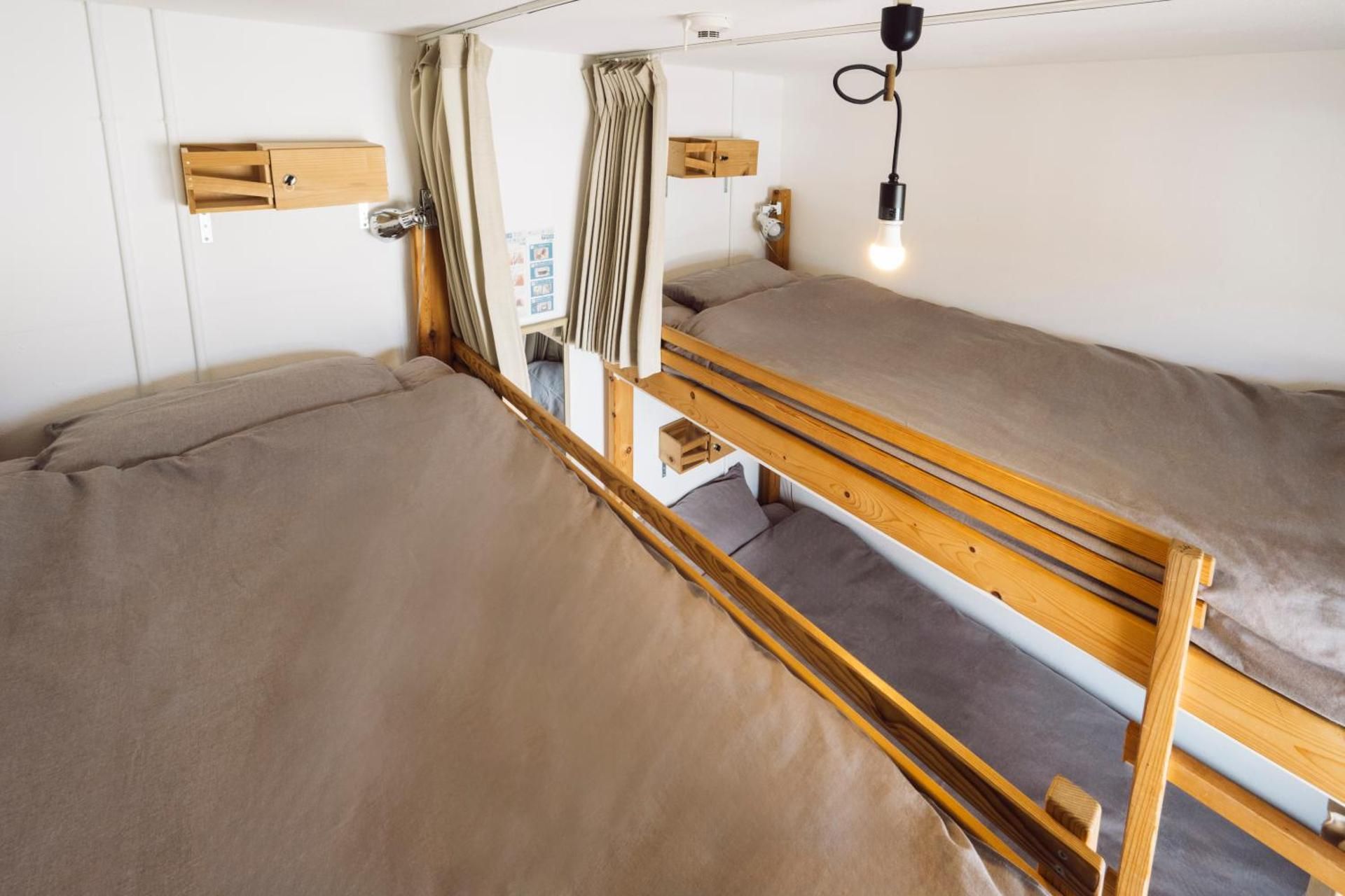 Single Bed in Female Dormitory Room