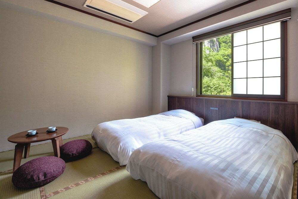 Oyado Shikishimasou Japanese-Twin room with mountainview Non Smoking (14sqm) 2