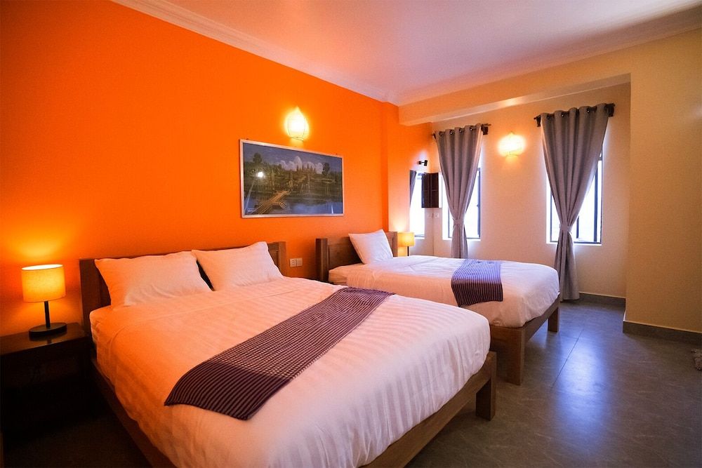 Superior Studio Suite, 2 Queen Beds, Balcony, City View