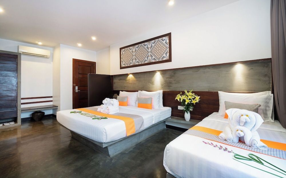 Family Suite Balcony Pool View - Free Bus Station Pickup