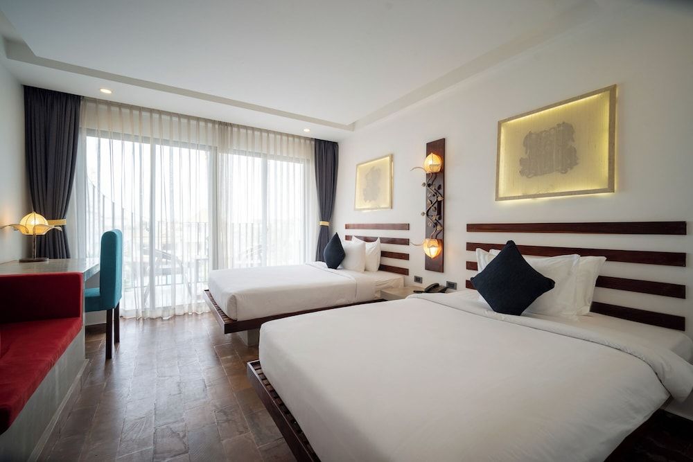 Deluxe Twin Room, Balcony, Pool View