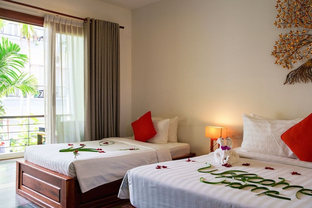 SAKABAN Suite Deluxe Twin Room, 2 Twin Beds, Balcony, Garden View