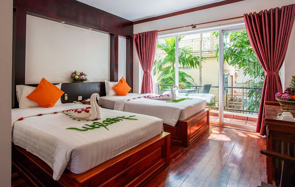 SAKABAN Suite Deluxe Twin Room, 2 Twin Beds, Balcony, Garden View 2