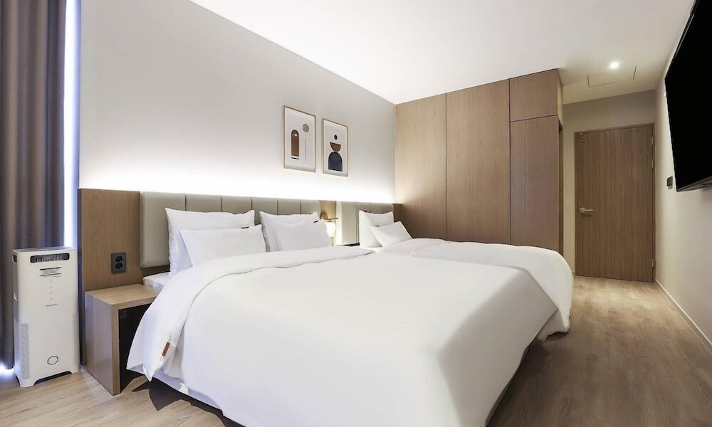 Wonju Brown Dot Hotel Corporate City Twin Room