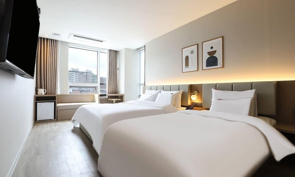 Wonju Brown Dot Hotel Corporate City Twin Room 10