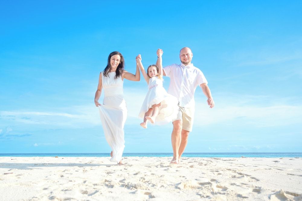 Outdoor wedding area