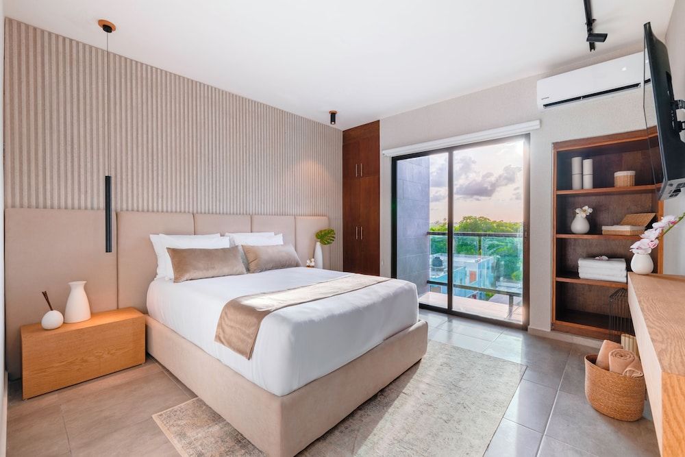 Areia Boutique Hotel - Puerto Morelos Deluxe Room, 1 Queen Bed, Private Bathroom 4