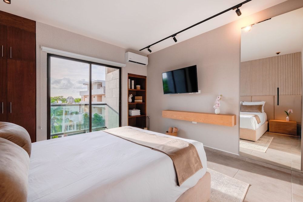Areia Boutique Hotel - Puerto Morelos Deluxe Room, 1 King Bed, Balcony 3