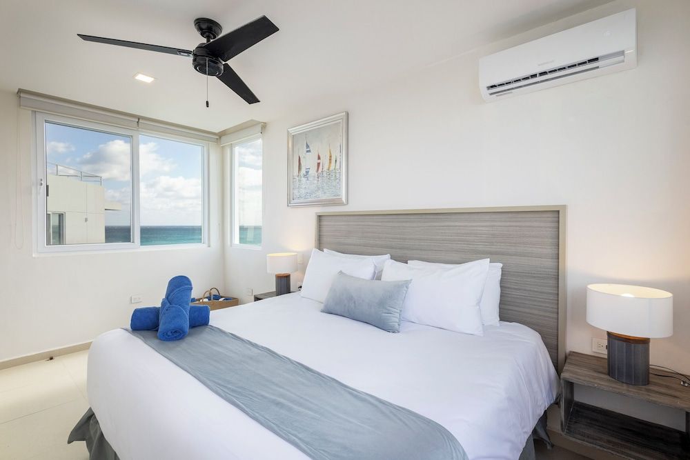 Azulea Isla Mujeres Hotel & Spa Deluxe Studio Suite, 1 King Bed with Sofa bed, Balcony, Ocean View 8