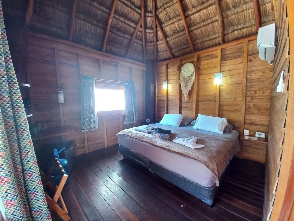 Cabañas Palmeras de Mahahual Deluxe Room, Balcony, Sea View 3