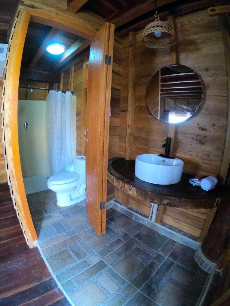 Cabañas Palmeras de Mahahual Deluxe Room, Balcony, Beach View 7