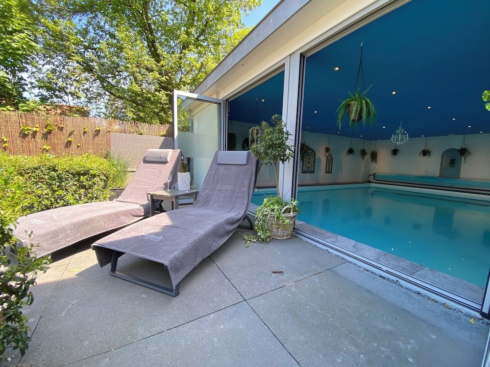 B&B Wellness Soest Deluxe Bungalow, Private Pool, Garden View 40