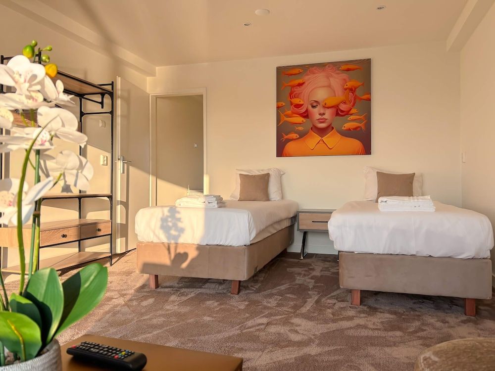 Visserslust Rooms, Appartments and Houseboats Deluxe Twin Room