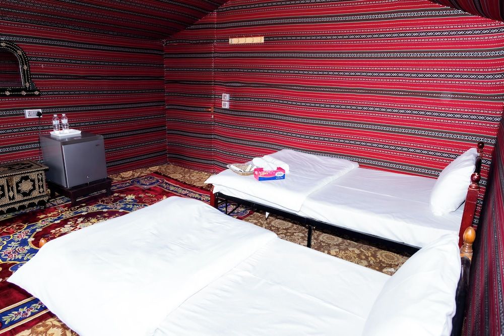 Sand Delight Tourism Camp Deluxe Tent, Multiple Beds, Balcony, Desert View 4