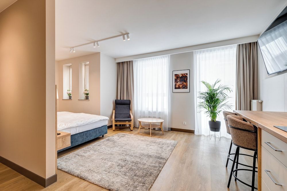 King Apartamenty Galaxy Studio Suite, Balcony, Courtyard View 3