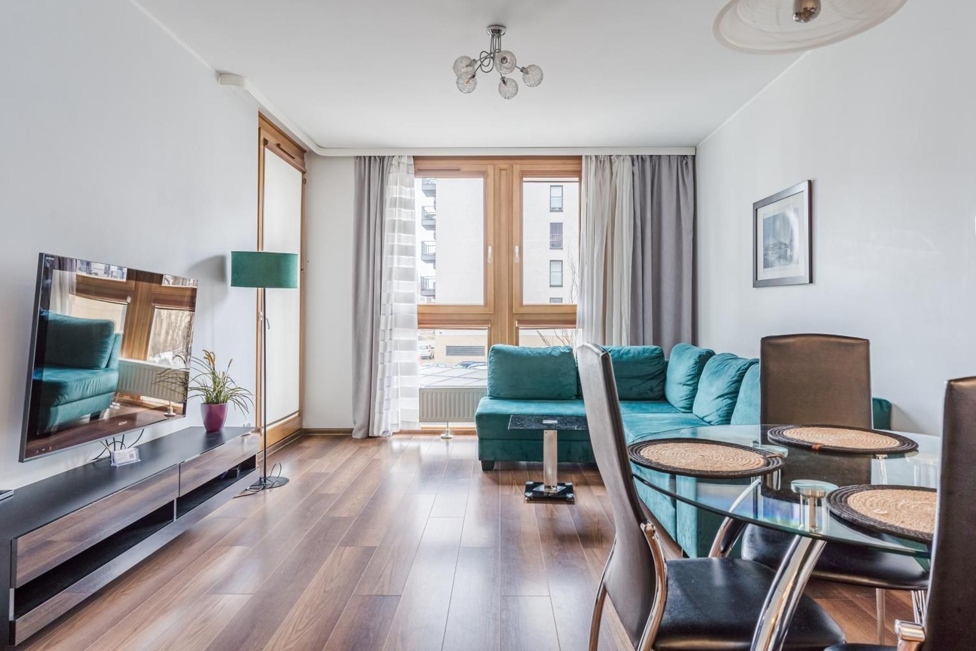 One-Bedroom Apartment with Balcony - 15 Torunska Street