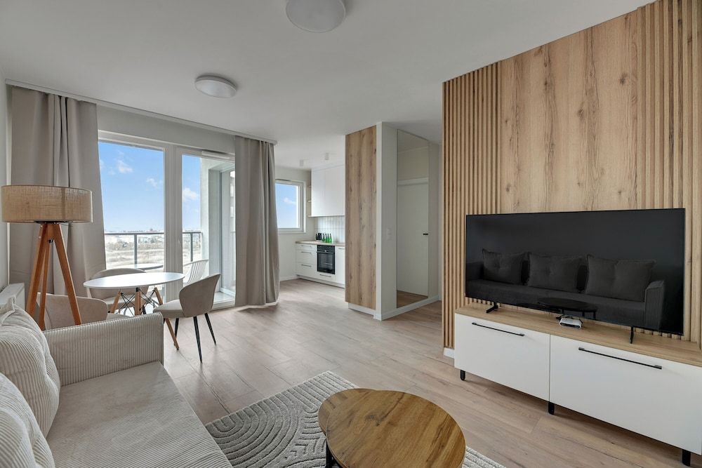 Apartment, Balcony, City View