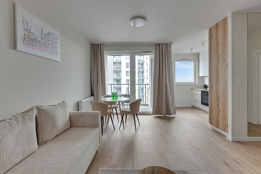 Apartment, Balcony, City View