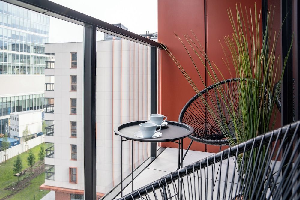 Towarowa Towers Luxury Apartment, Balcony, City View 37