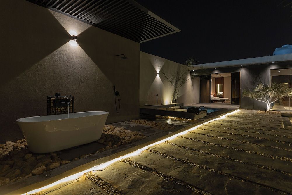 Portal Chalets With Private Pool- Qirwan Comfort Chalet, Patio 19