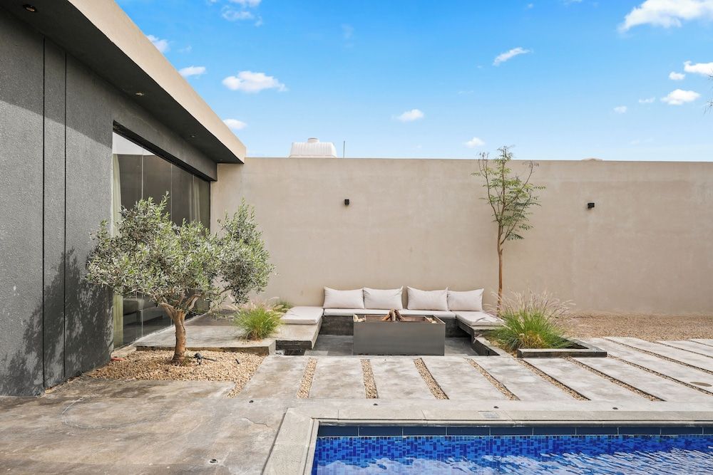 Portal Chalets With Private Pool- Qirwan Comfort Chalet, Patio 18