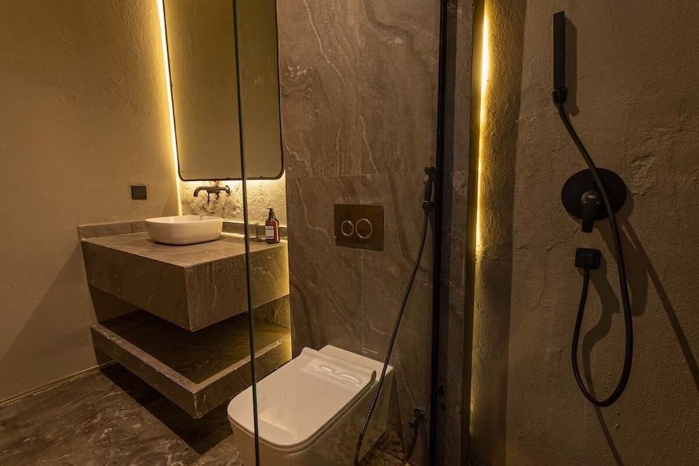 Portal Chalets With Private Pool- Qirwan Comfort Chalet, Patio 21