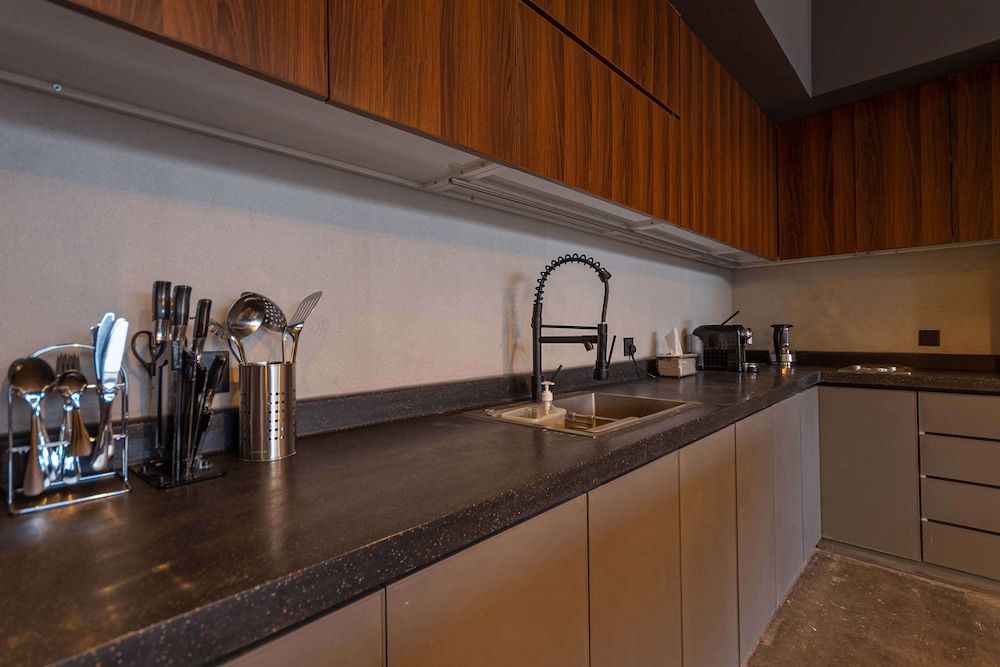 Portal Chalets With Private Pool- Qirwan Comfort Chalet, Patio 11