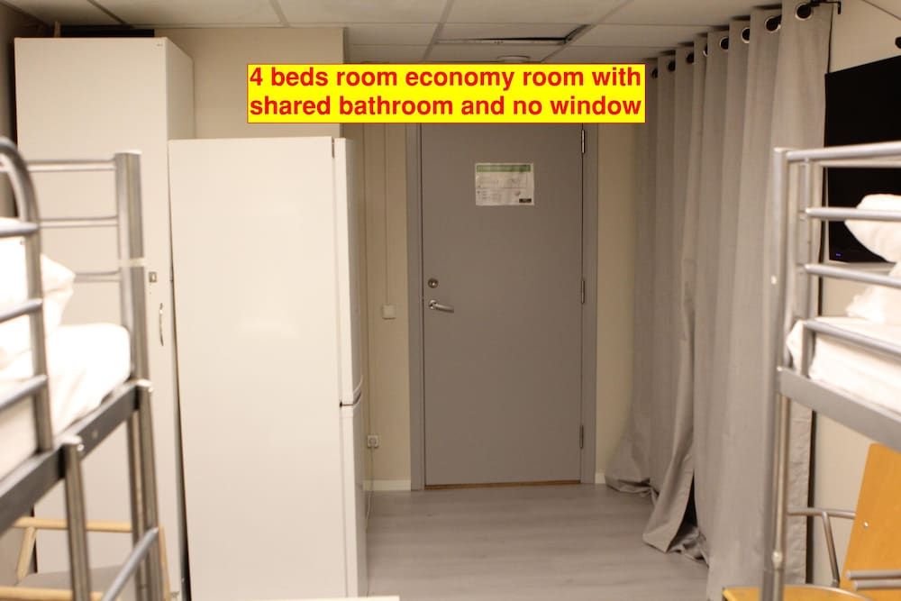 Hotell Bromma Economy Quadruple Room (shared bathroom, no windows) 4