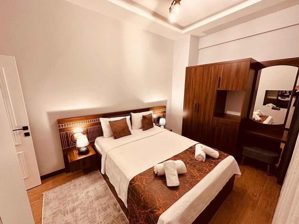 Başaran Rezidans & Otel Deluxe Suite, 1 Queen Bed, Smoking, Balcony 2