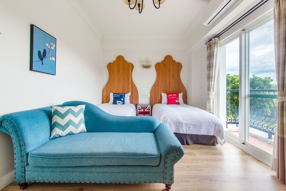 Wilderness 1138 Huelien B&B Twin Room with Mountain View and Balcony 8