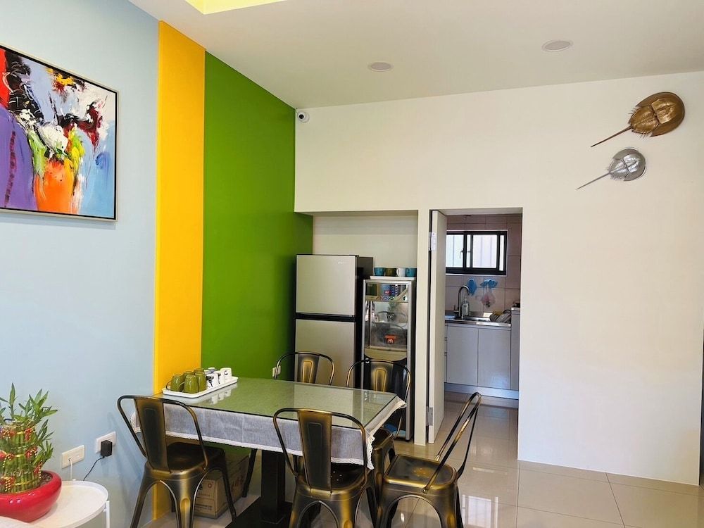 Time Hostel Jincheng Station Branch Deluxe Quadruple Room 6