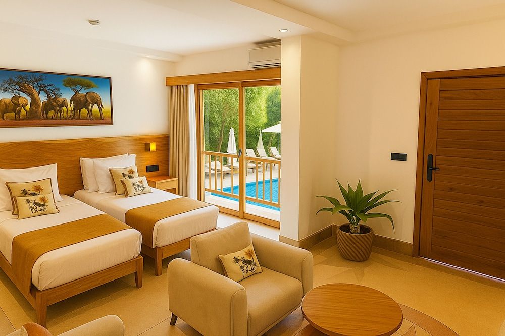 Deluxe Room, Pool View (King or Twin Bed)