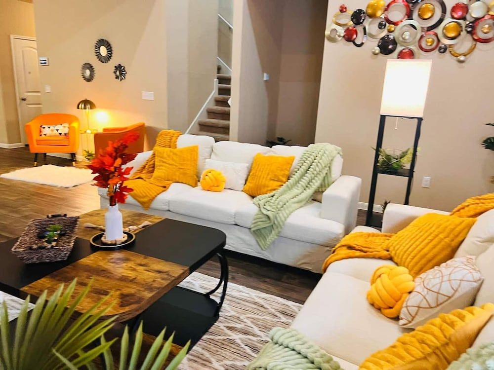 Spacious 4BR Home w Game Room Office Backyard House 28