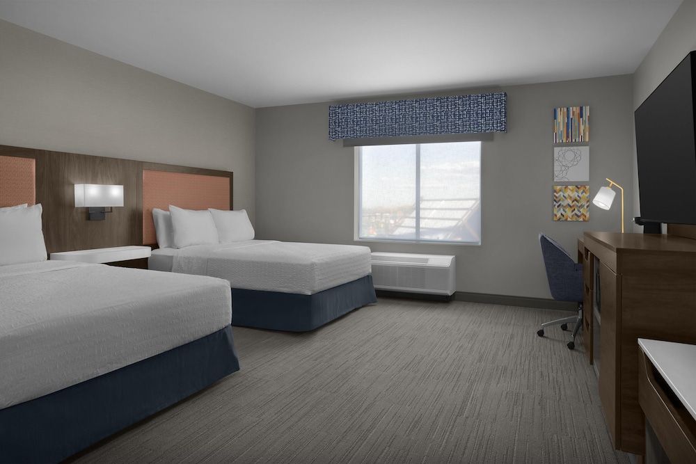 Room, 2 Queen Beds, Accessible, Bathtub