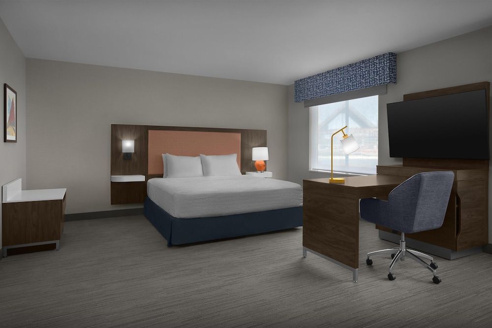 Studio, 1 King Bed, Accessible (Mobility & Hearing, Roll-in Shower)