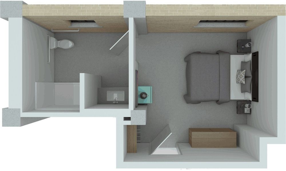 The Mill Hotel Single Room 2