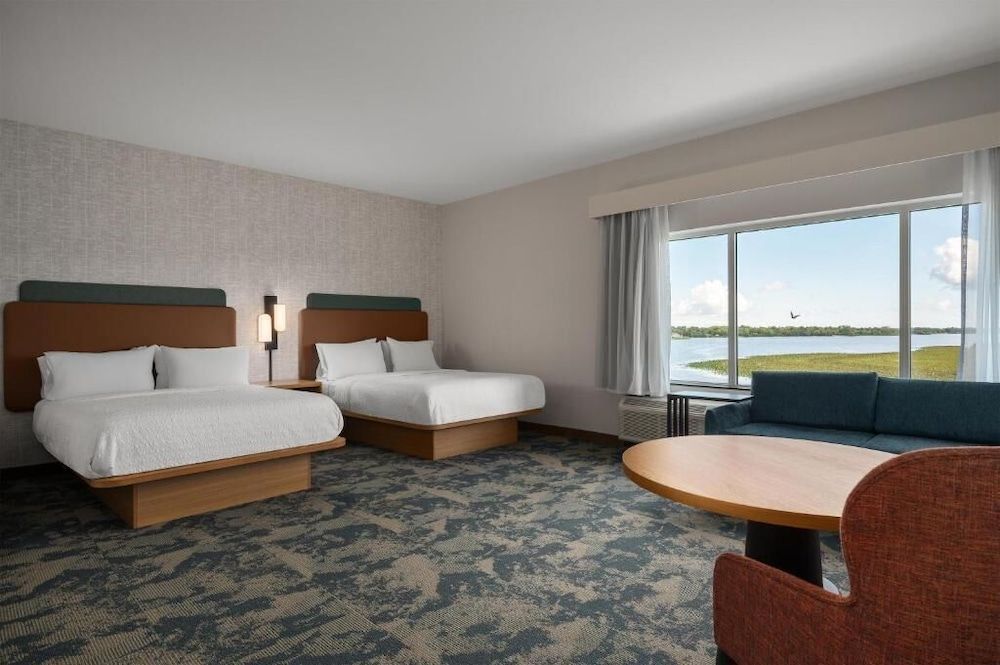 Hampton Inn & Suites by Hilton Port Clinton Catawba Island Studio, 2 Queen Beds, Accessible (Hearing) 2