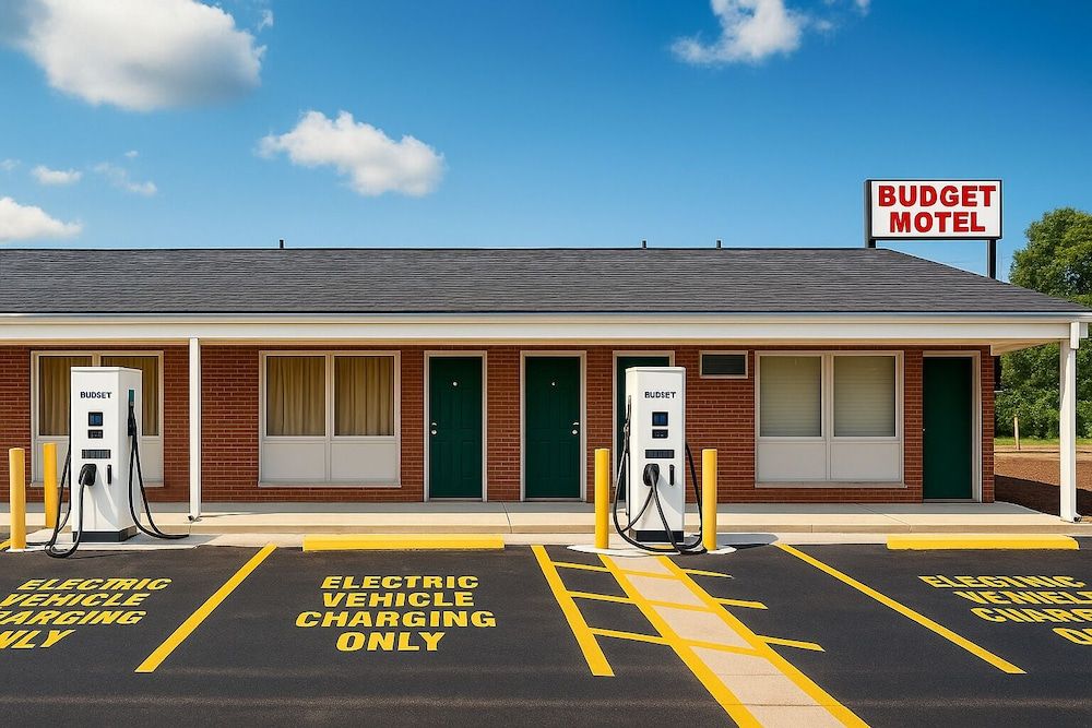 Electric vehicle charging station