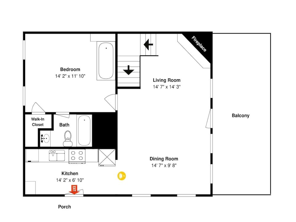 Studio (1 Bedroom)