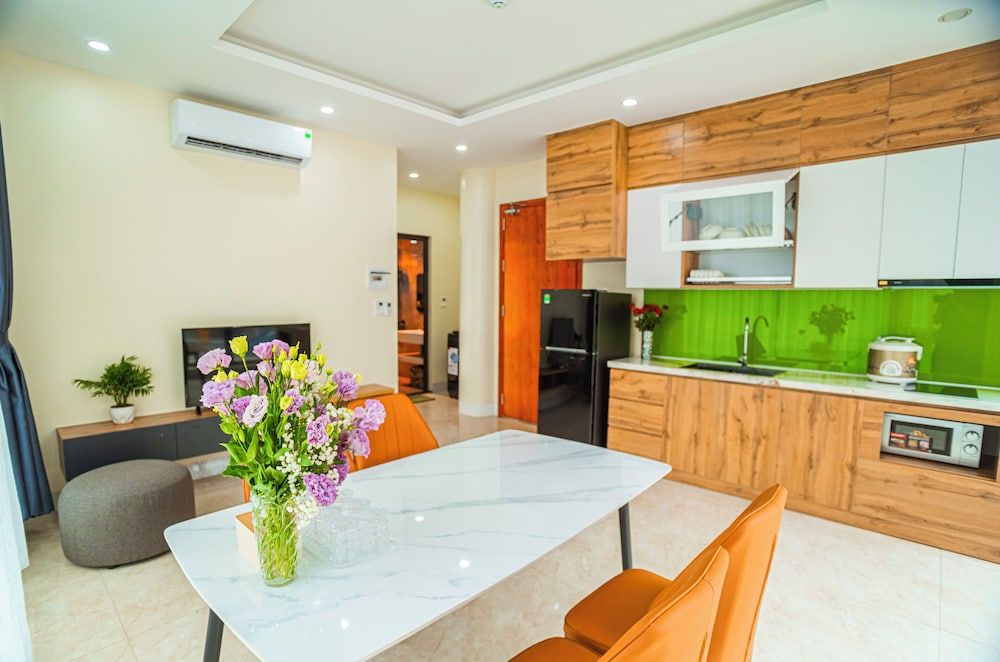 The Paradise Apartment - Luong Van Thang Deluxe Apartment, 1 Bedroom, Kitchen 14