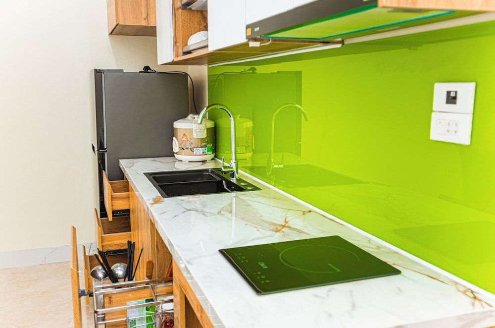 The Paradise Apartment - Luong Van Thang Deluxe Apartment, 1 Bedroom, Kitchen 22